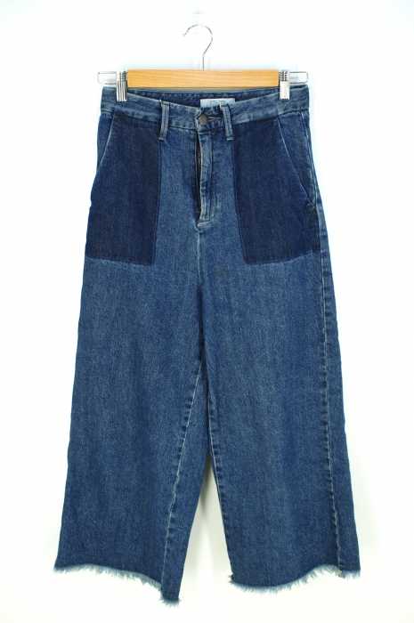 LOWRYS FARM (ローリーズファーム) 裾カットオフデニムパンツ レディース パンツ