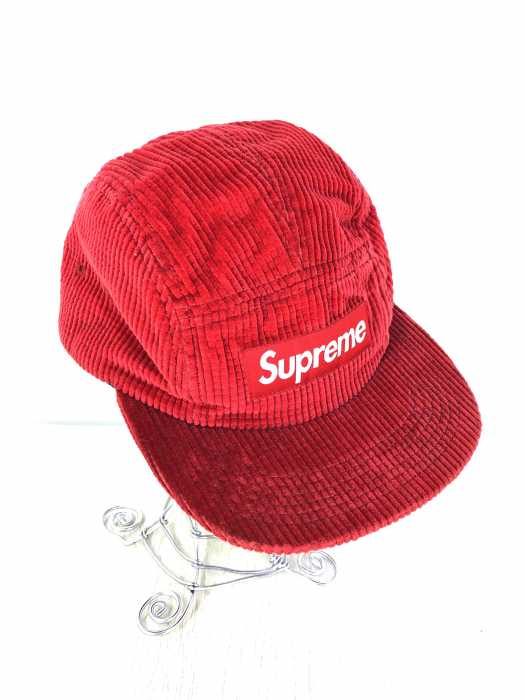 Supreme(シュプリーム) Corduroy Camp Cap BOXLOGO メンズ 帽子
