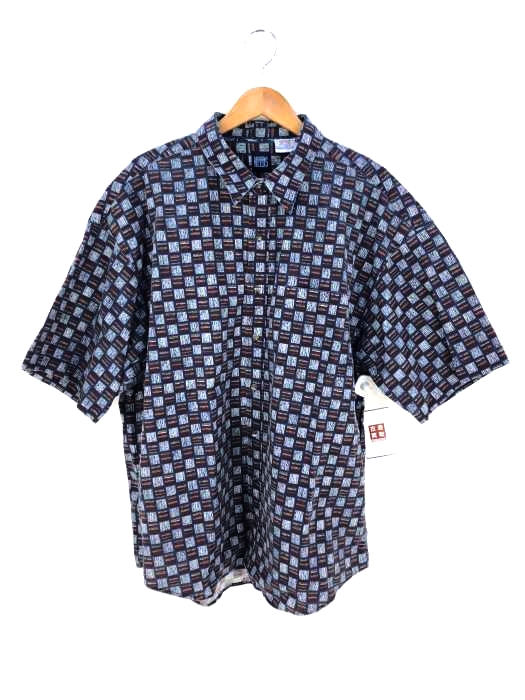 USED古着（ユーズドフルギ） 総柄S/Sコットンシャツ メンズ トップス