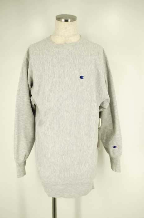 Champion (チャンピオン) 刺繍タグREVERSE WEAVE裏起毛プルオーバースウェットトップス メンズ トップス