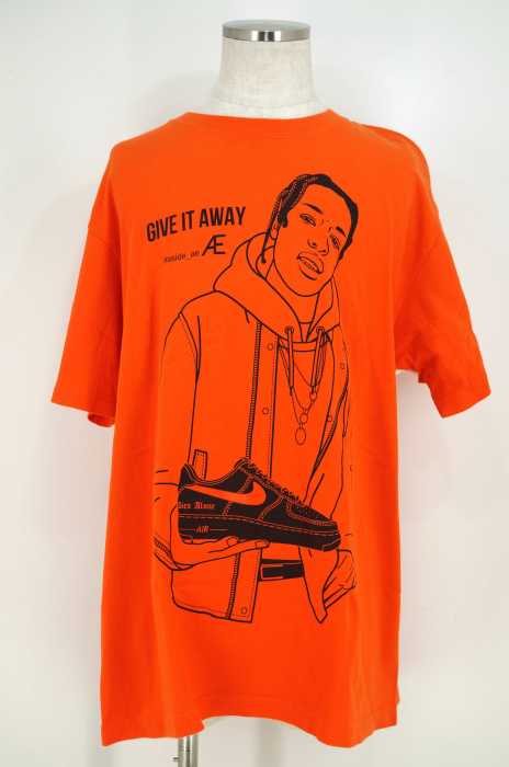 ASIDE (エーサイド) GIVE IT AWAY プリントTシャツ メンズ トップス