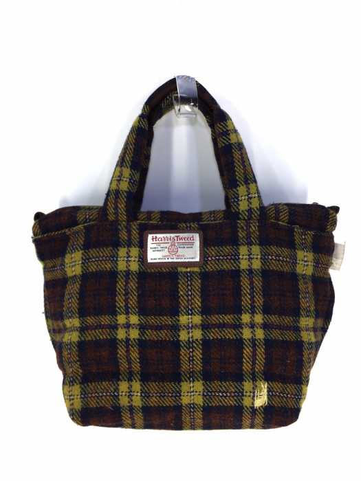ROOTOTE （ルートート） ハリスツイード　チェック柄ハンドバッグ レディース バッグ