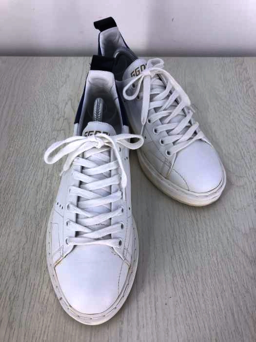 golden goose deluxe brand（ゴールデン グース デラックス ブランド） SNEAKERS STARTER COL D1 WHITE BLUE INFINITY レディース シューズ