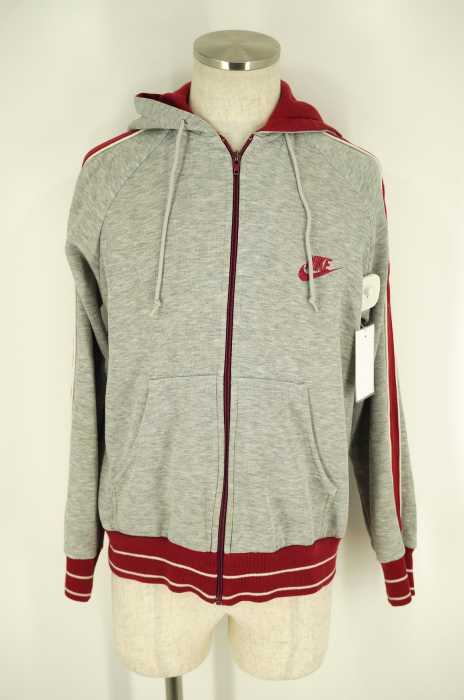 NIKE (ナイキ) 80’s 紺タグ リブ裾ラグランジップパーカー メンズ トップス