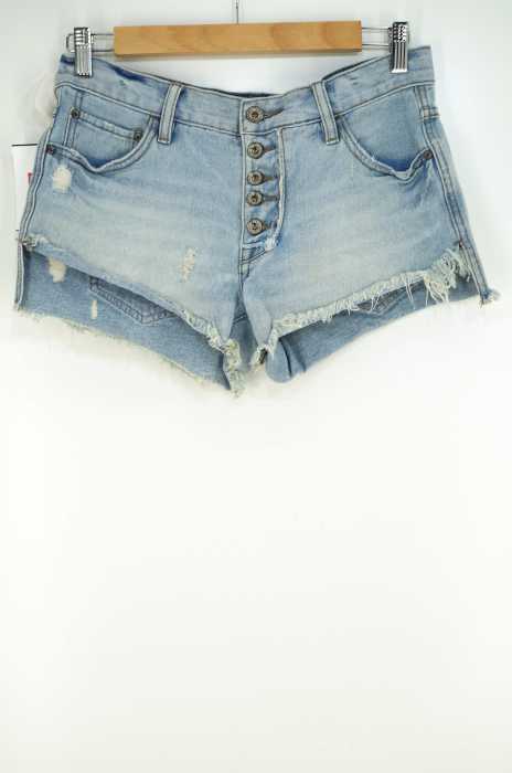 FREE PEOPLE （フリーピープル） ダメージデニムショートパンツ レディース パンツ