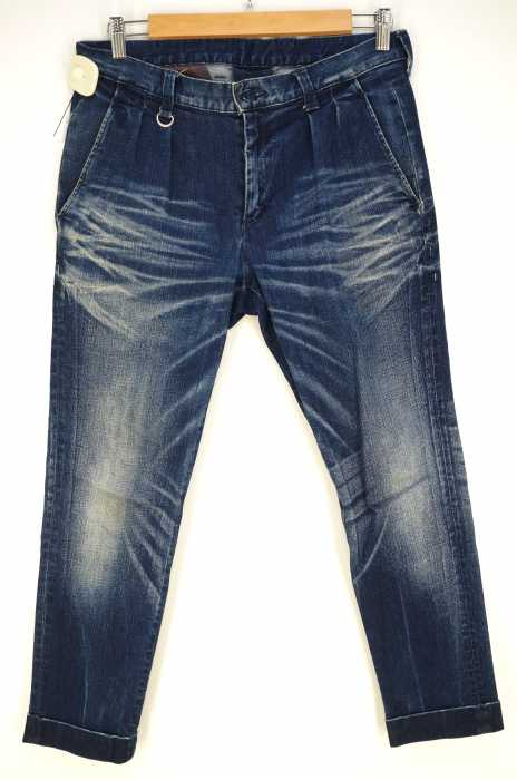 SOPHNET. （ソフネット） SKINNY INDIGO 2 TUCK ANKLE CUT PANT メンズ パンツ