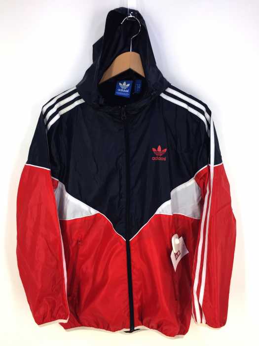 adidas (アディダス) トレフォイルロゴナイロンパーカー メンズ アウター