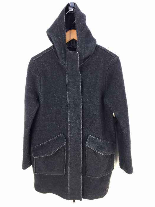 DIESEL （ディーゼル） 比翼フーデッドウールコート レディース アウター