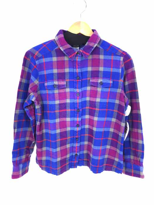 patagonia （パタゴニア） タータンチェック　ワークシャツ レディース トップス