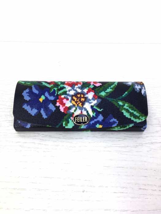 FEILER（フェイラー） 花柄メガネケース レディース ファッション雑貨