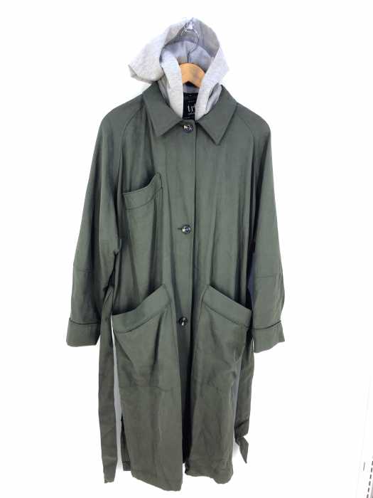 ZARA TRF（ザラティーアールエフ） フード付きマキシシャツワンピース レディース ワンピース