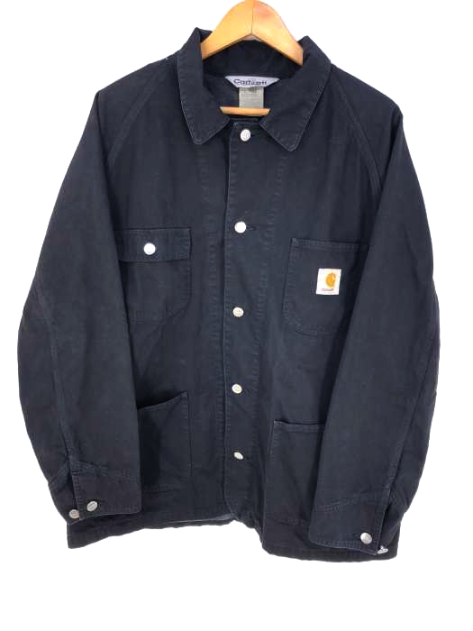 Carhartt（カーハート） 4つポケ ラグランスリーブ 裏地ブランケット コットンツイルカバーオール メンズ アウター