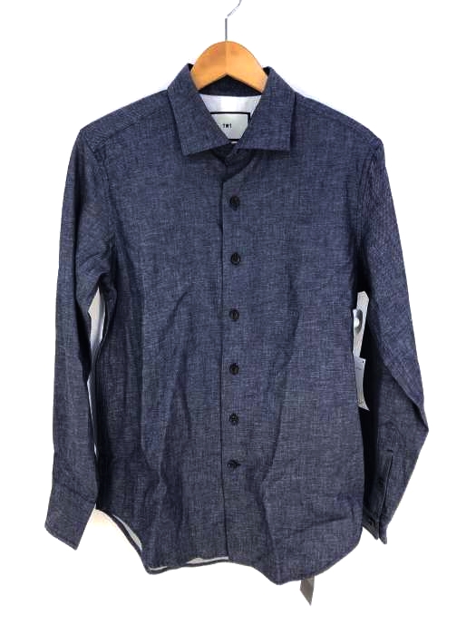 TMT(ティーエムティー) COTTON-LINEN RIGID DENIM SHIRTS メンズ トップス