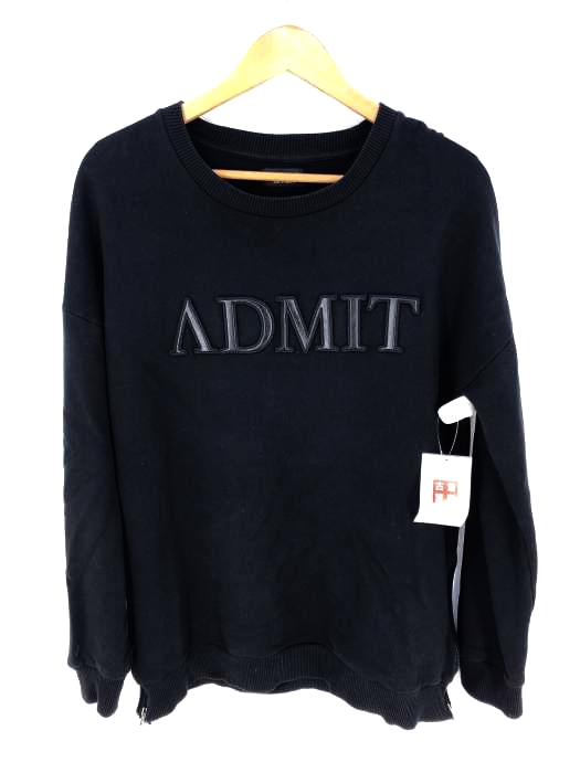 ZARA MAN(ザラマン) ADMIT トレーナー ワッペン メンズ トップス
