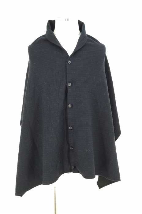 Engineered Garments （エンジニアードガーメンツ） ボーダー柄ボタンショール　マフラー レディース ファッション雑貨