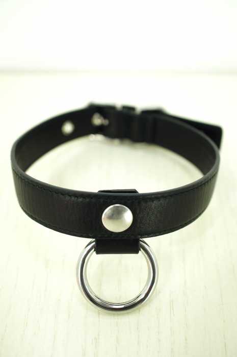 CARVEN （カルヴェン） MADE IN ITALY イタリア製 レザー リングチョーカー レディース アクセサリー