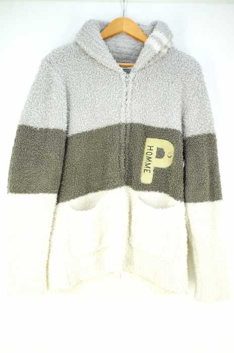 Gelato Pique Homme(ジェラートピケオム) ロゴ刺繍ショールカーディガン メンズ トップス