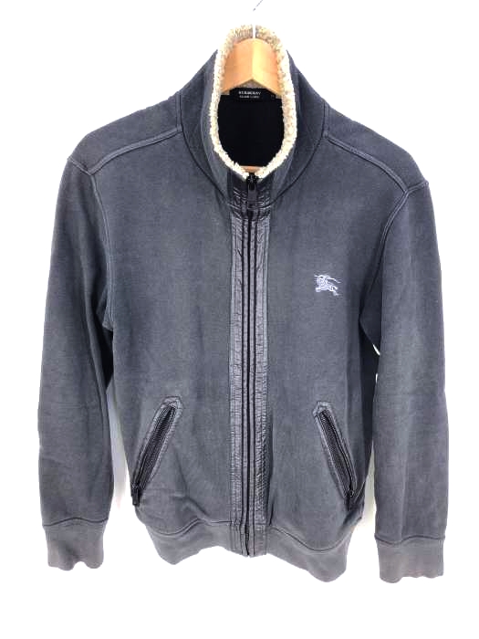BURBERRY BLACK LABEL（バーバリーブラックレーベル） ボアカラーフルジップ メンズ トップス