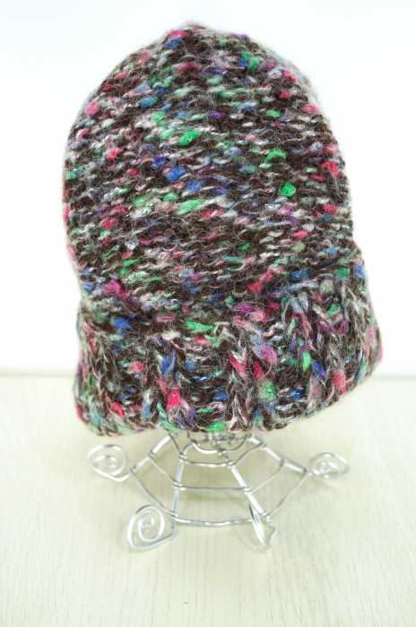 Ne-net ニット帽 にゃー ニューエラコラボ Ne-net ニット帽 黒 新品未