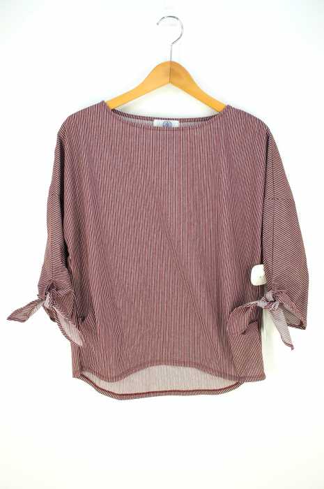 J.PRESS （ジェイプレス） ストライプ柄プルオーバートップス レディース トップス
