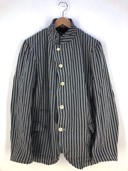 COMME des GARCONS HOMME PLUS(コムデギャルソンオムプリュス) AD1999- ストライプ 縮絨 ジャケット メンズ アウター