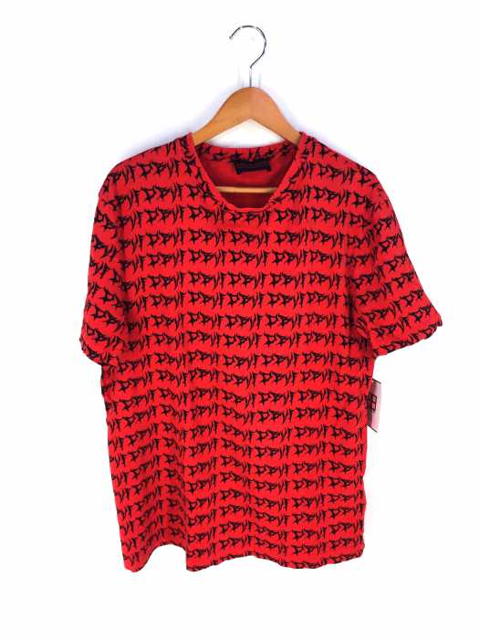 Gosha Rubchinskiy x DoublecheeseburgerVF（ゴーシャラブチンスキー ダブルチーズバーガー） Doublecheeseburger VF DBVF総柄Tシャツ メンズ トップス