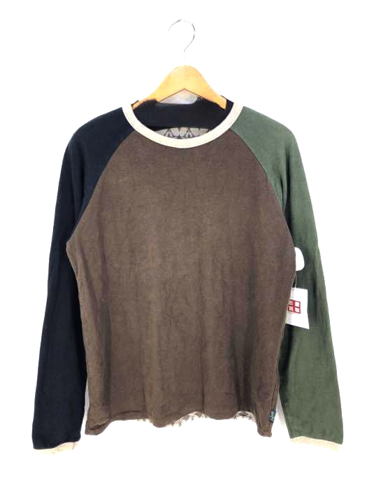GOHEMP(ゴーヘンプ) ダブルフェイスラグランTシャツ メンズ トップス