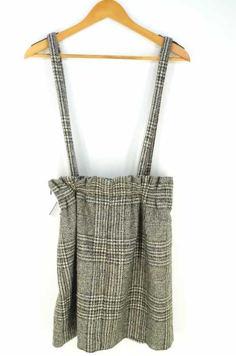 SLY(スライ) SUSPENDER WAISTTUCK CHECK S/SK レディース スカート