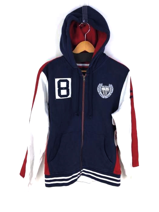 TOMMY HILFIGER（トミーヒルフィガー） マルチカラー　ジップアップパーカー メンズ トップス