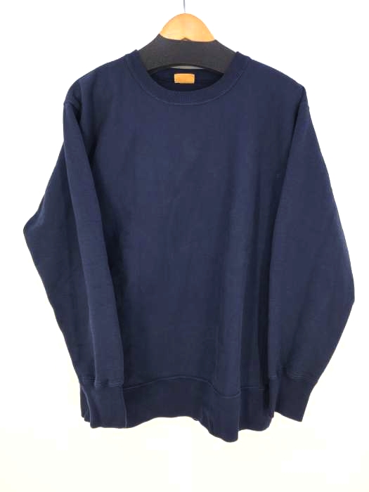 Healthknit（ヘルスニット） クルーネックスウェットトレーナー メンズ トップス