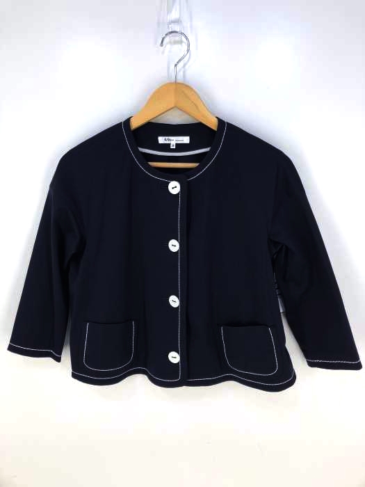 49AV.Junko Shimada（フォーティーナインアヴェニュージュンコシマダ） ノーカラーステッチジャケット レディース アウター