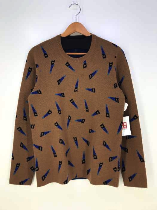 LANVIN（ランバン） 総柄クルーネックニット メンズ トップス