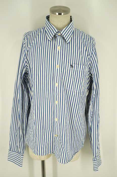 Abercrombie & Fitch （アバクロンビーアンドフィッチ） ストライプボタンシャツ メンズ トップス