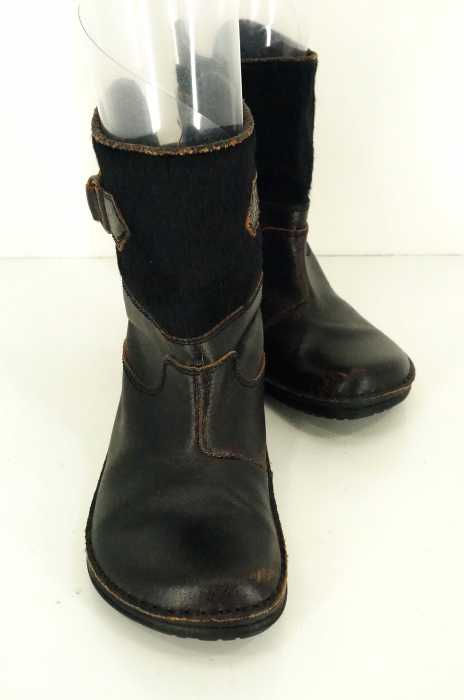 Footprints by BIRKENSTOCK （） HICKORY ファー切替ブーツ レディース シューズ