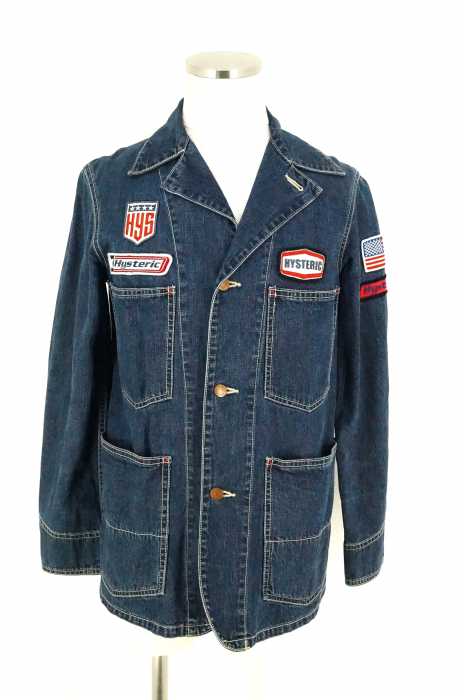 HYSTERIC GLAMOUR （ヒステリックグラマー） ワッペン付きカバーオール