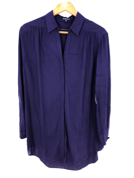 Ann DEMEULEMEESTER(アンドゥムルメステール) レーヨンシャツワンピース レディース ワンピース
