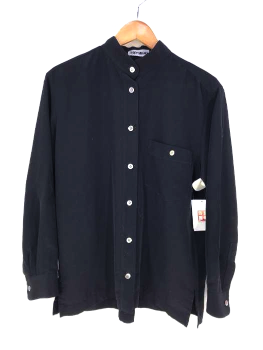 ISSEY MIYAKE（イッセイミヤケ） バンドカラーシャツ レディース トップス
