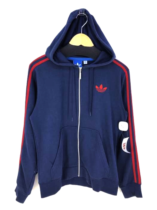 adidas Originals(アディダスオリジナルス) 3ラインジップアップパーカー メンズ トップス