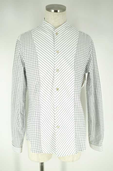 CARVEN （カルヴェン） ストライプチェックボタンシャツ メンズ トップス