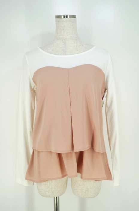 CECIL McBEE （セシルマクビー） フェイクレイヤードトップス レディース トップス