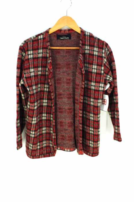 tricot COMME des GARCONS (トリココムデギャルソン) 前開き チェックジャケット レディース アウター