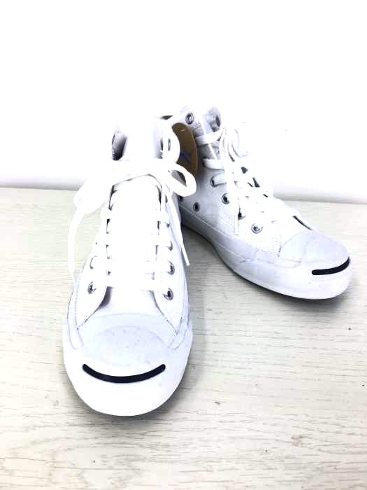 CONVERSE（コンバース） JACK PURCELL MID WHITE レディース シューズ