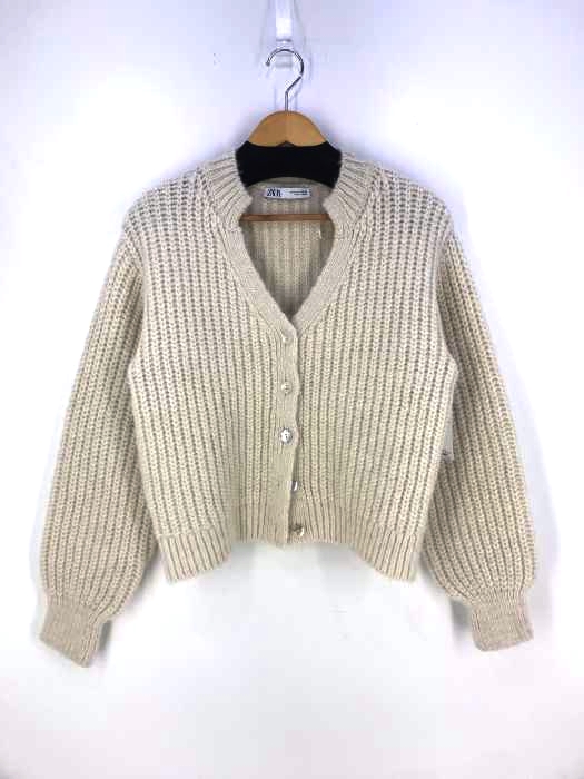 ZARA（ザラ） ローゲージウールニットカーディガン レディース トップス
