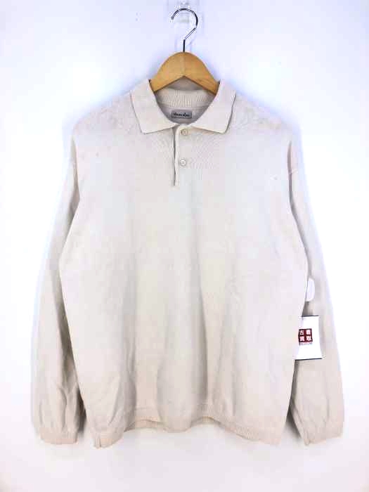 Steven Alan（スティーブンアラン） LIGHT GASS CTN LONG SLEEVE POLOSHIRT ニットポロ メンズ トップス