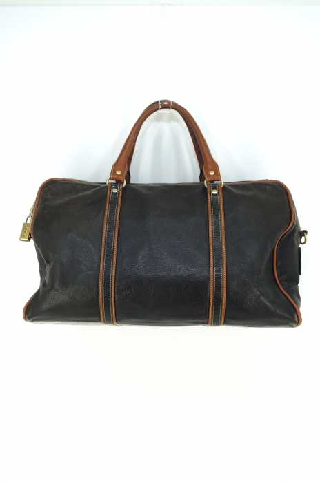 a.testoni DINAMICO (アテストーニ) レザーダッフルバッグ メンズ バッグ