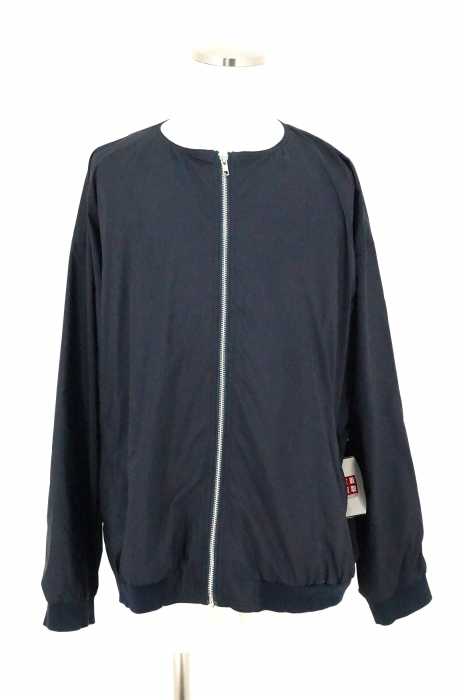 in cloudiness×birdseye ビックシルエットノーカラージャケット メンズ アウター