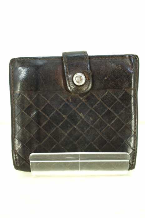 BOTTEGA VENETA（ボッテガヴェネタ） 革編み　二つ折り財布 メンズ 財布・ケース