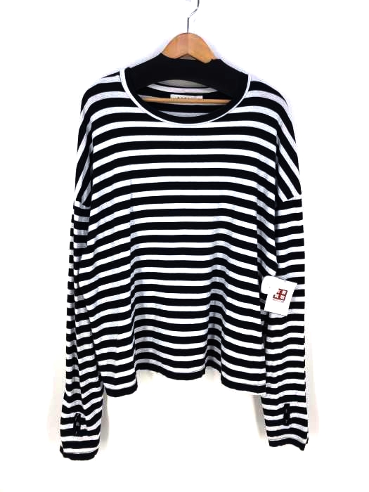 mnml（ミニマル） Striped Cannon LS Tee メンズ トップス