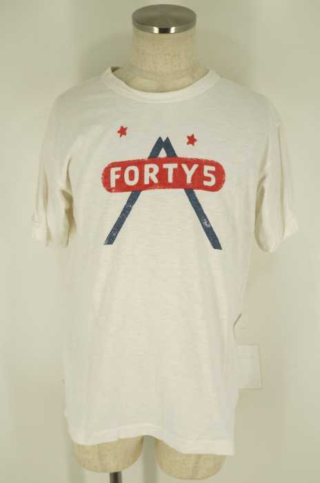 45rpm （フォーティーファイブアールピーエム） ロゴプリントTシャツ メンズ トップス