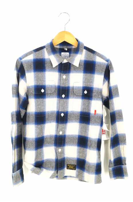 WTAPS(ダブルタップス) VATOS L/S オンブレチェックシャツ メンズ トップス